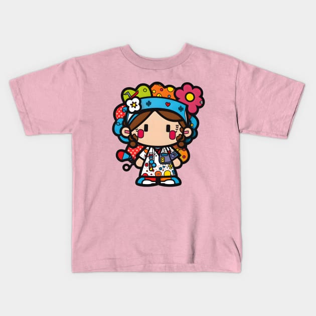 Nurse Gift Idea Kids T-Shirt by Xtian Dela ✅